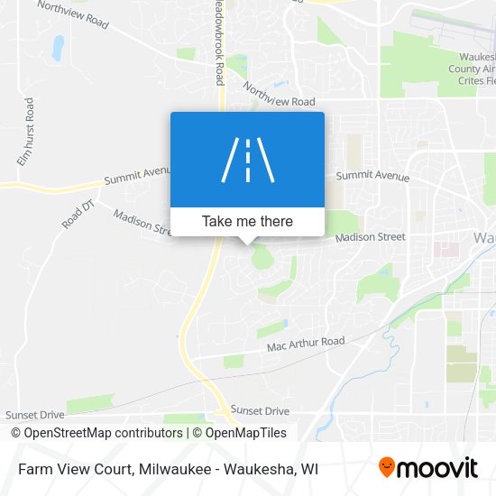 Farm View Court map