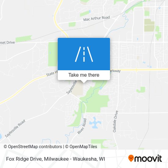 Fox Ridge Drive map