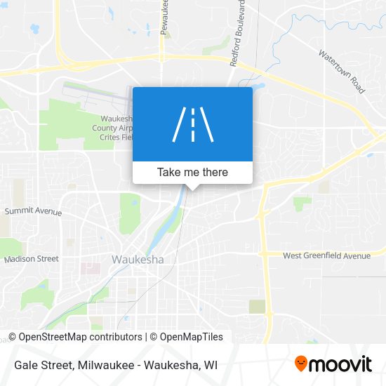 Gale Street map