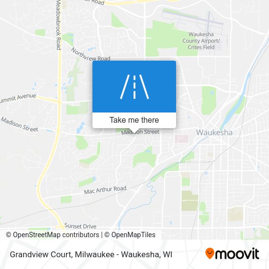 Grandview Court map