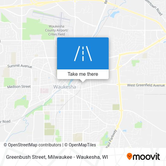 Mapa de Greenbush Street
