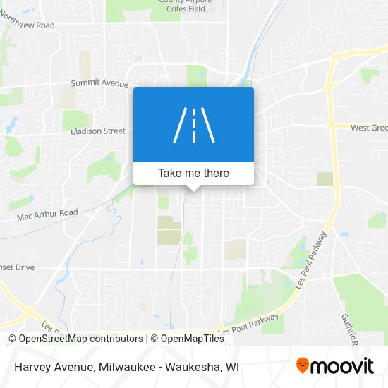 Mapa de Harvey Avenue