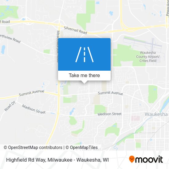 Mapa de Highfield Rd Way
