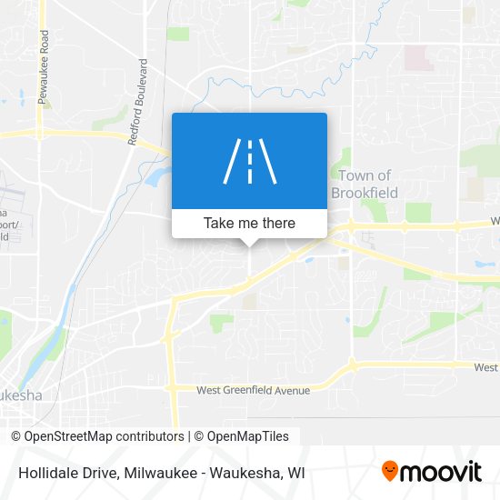 Hollidale Drive map
