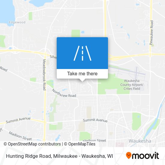 Mapa de Hunting Ridge Road