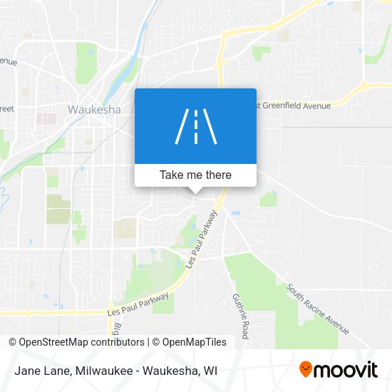 Mapa de Jane Lane