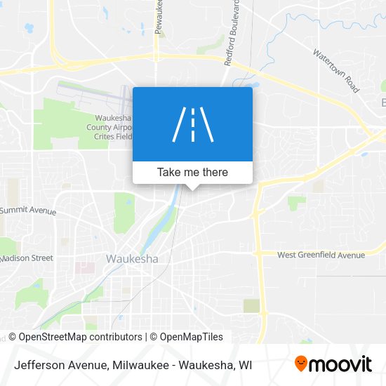 Jefferson Avenue map