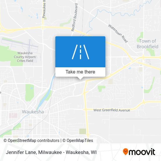 Mapa de Jennifer Lane