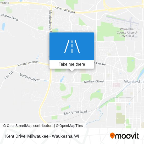 Kent Drive map