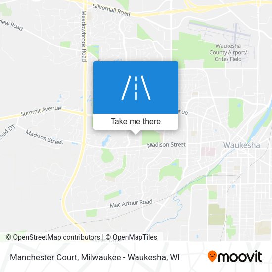 Manchester Court map