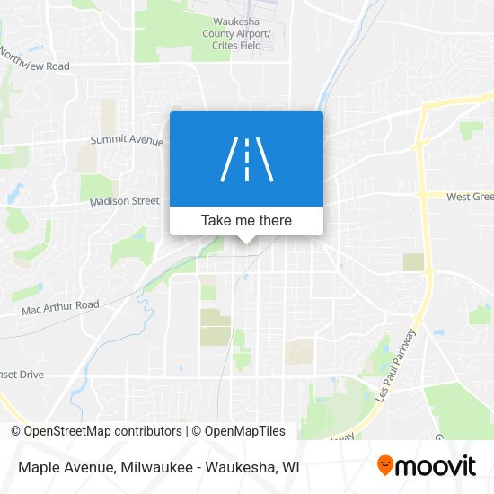 Mapa de Maple Avenue