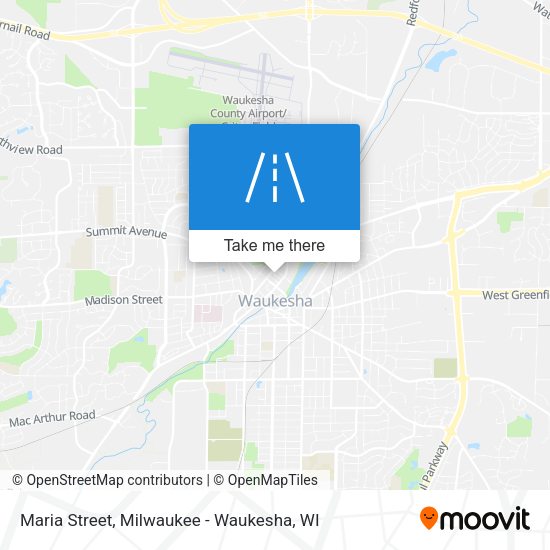 Maria Street map