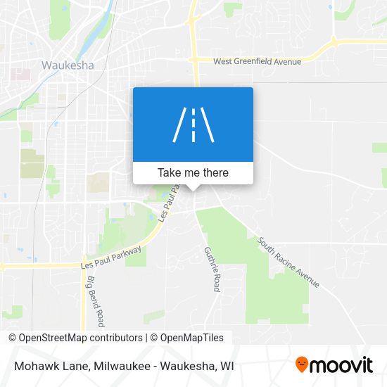 Mohawk Lane map