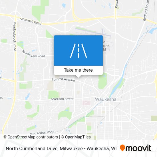 Mapa de North Cumberland Drive