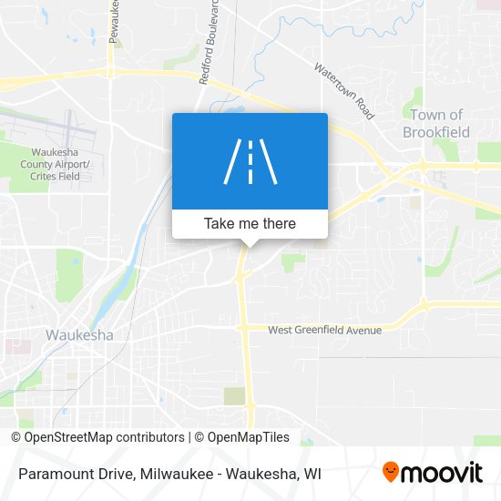 Mapa de Paramount Drive
