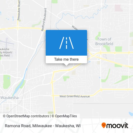 Mapa de Ramona Road