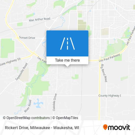 Rickert Drive map