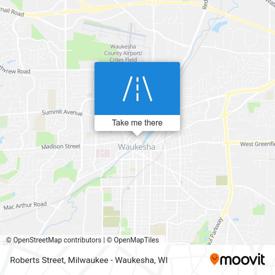 Roberts Street map