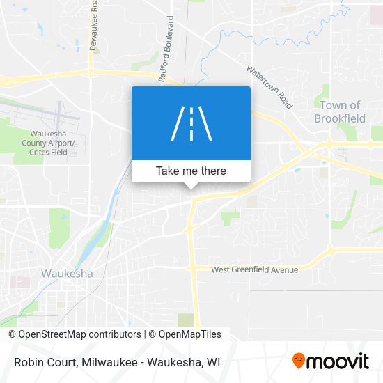 Robin Court map