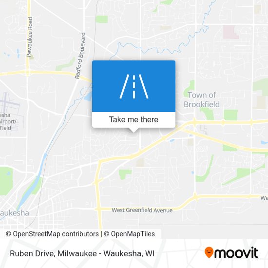Ruben Drive map