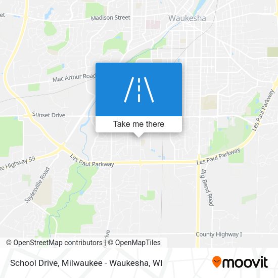 Mapa de School Drive
