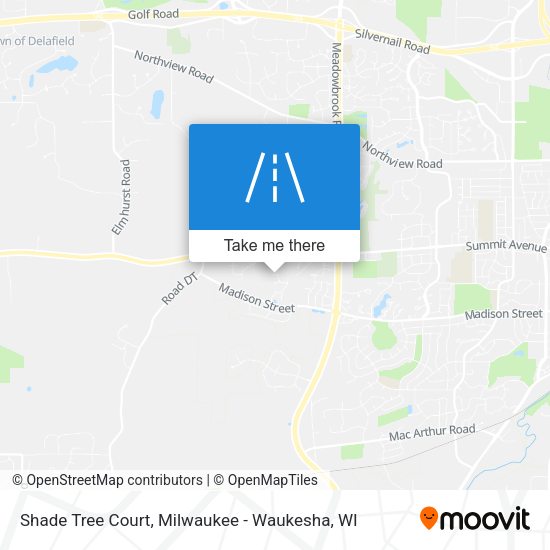 Mapa de Shade Tree Court