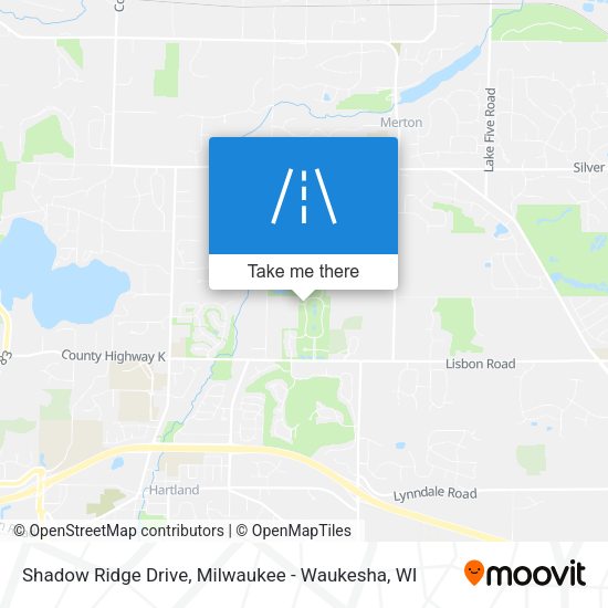 Shadow Ridge Drive map