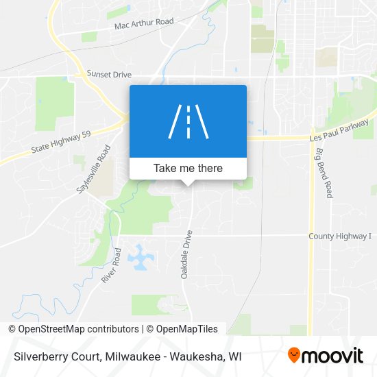 Silverberry Court map