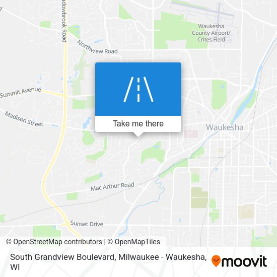 Mapa de South Grandview Boulevard