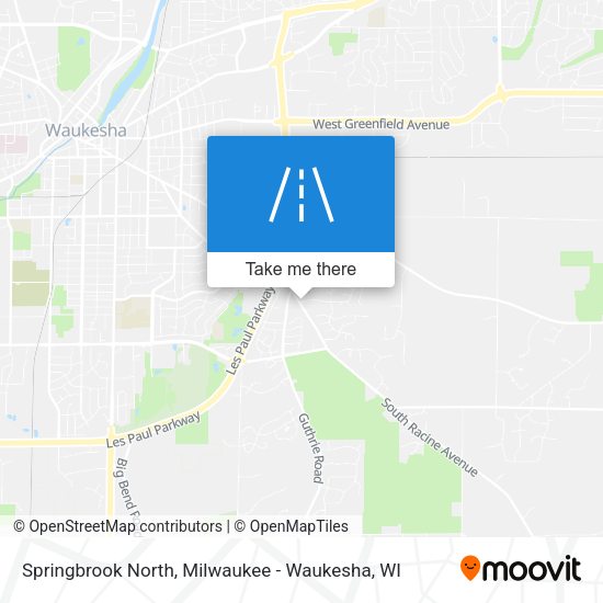 Springbrook North map