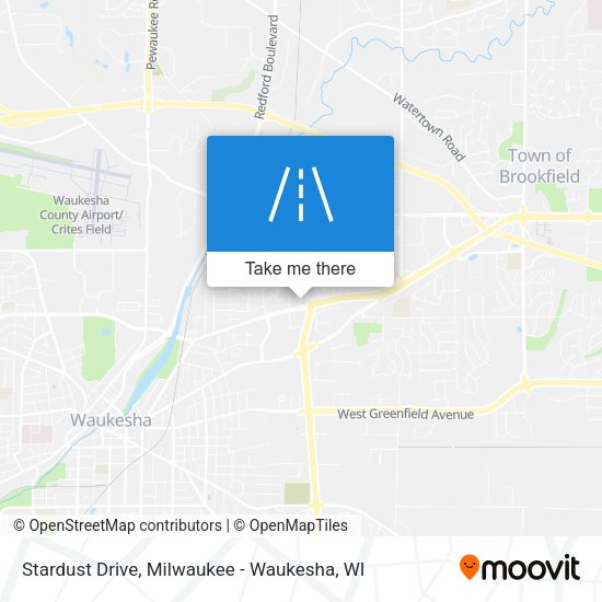 Stardust Drive map