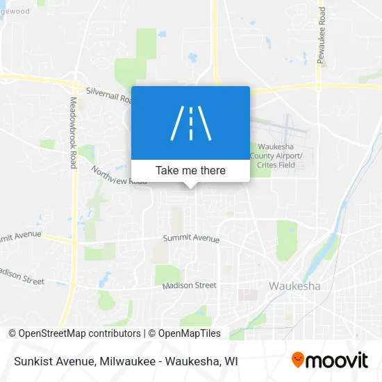 Mapa de Sunkist Avenue