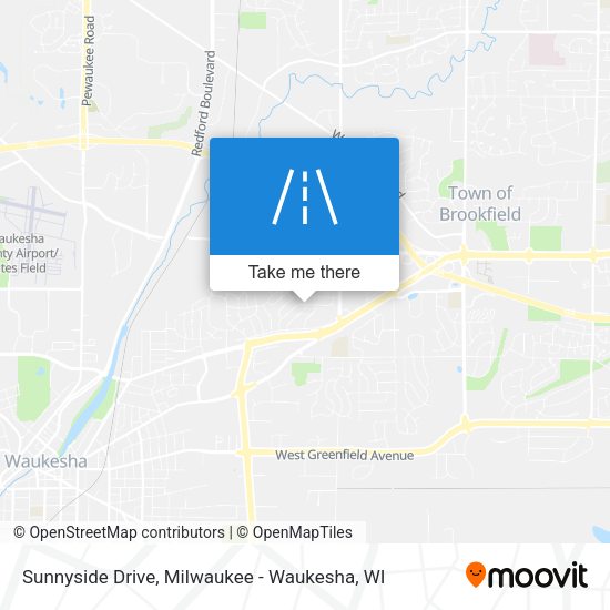 Mapa de Sunnyside Drive