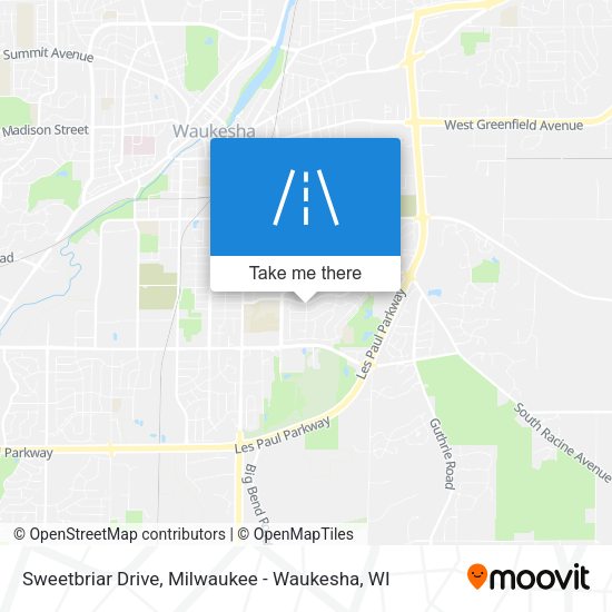 Sweetbriar Drive map