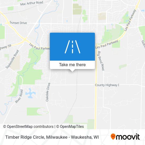 Timber Ridge Circle map