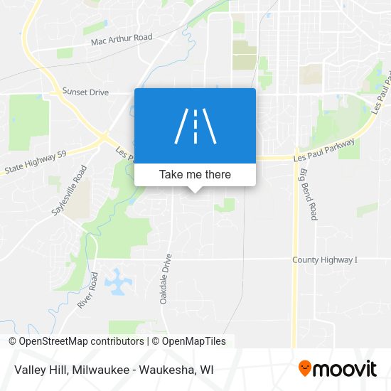 Mapa de Valley Hill