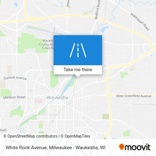 Mapa de White Rock Avenue