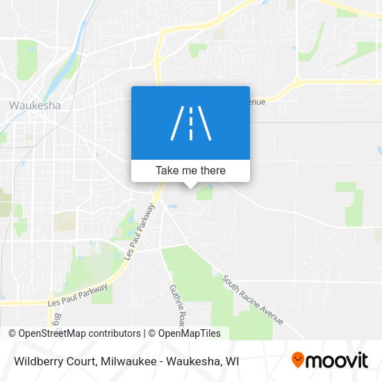 Wildberry Court map