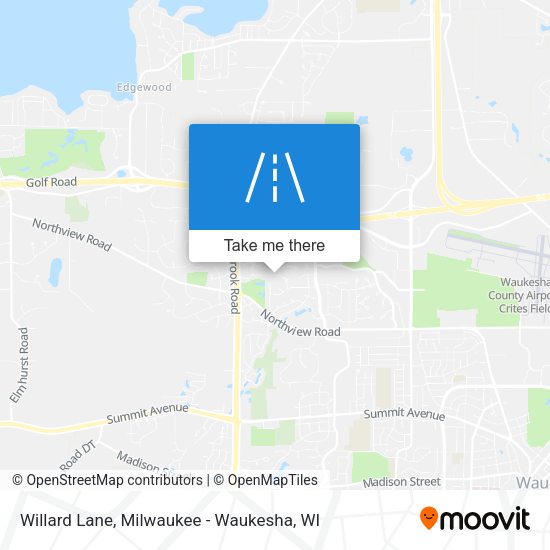 Willard Lane map