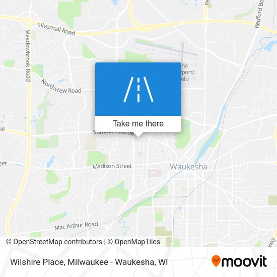 Wilshire Place map