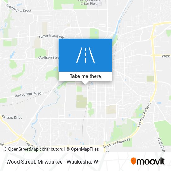 Mapa de Wood Street