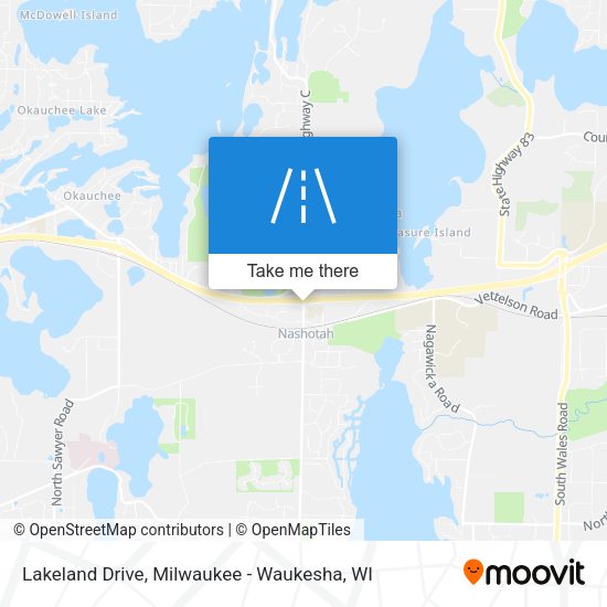 Mapa de Lakeland Drive