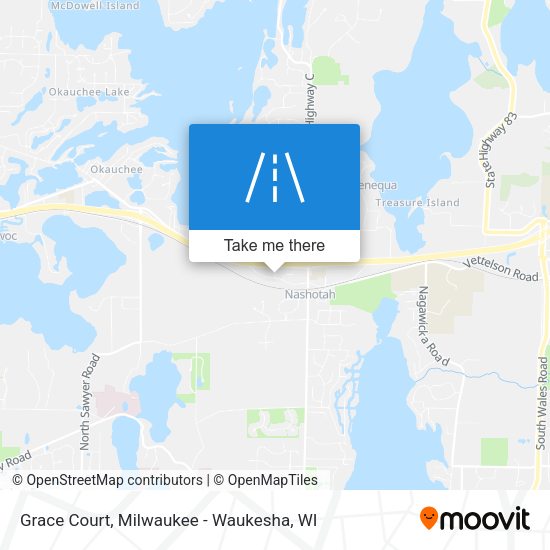 Grace Court map