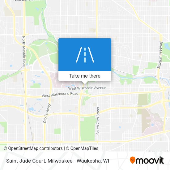 Saint Jude Court map