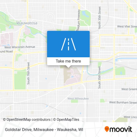 Mapa de Goldstar Drive