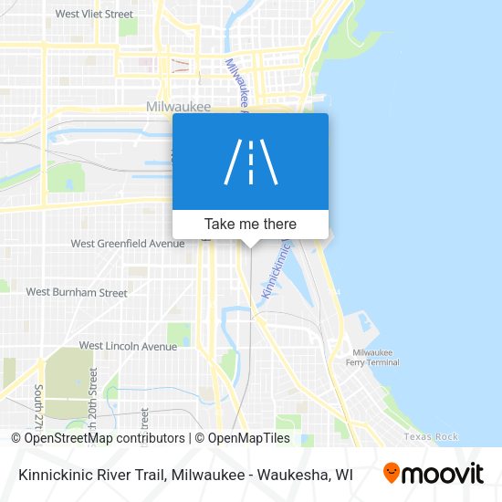 Kinnickinic River Trail map