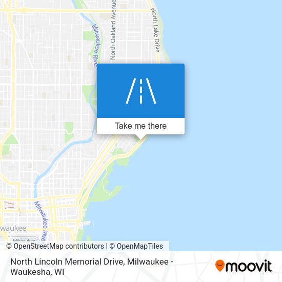 Mapa de North Lincoln Memorial Drive