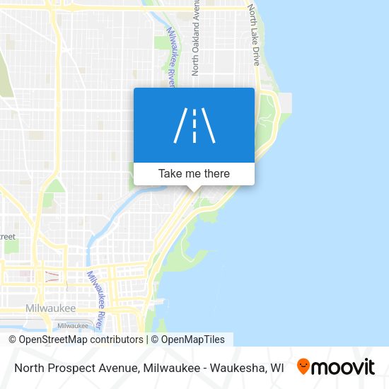 Mapa de North Prospect Avenue