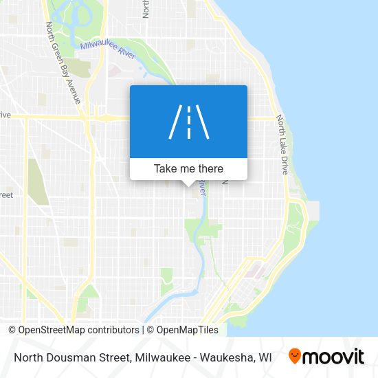 Mapa de North Dousman Street