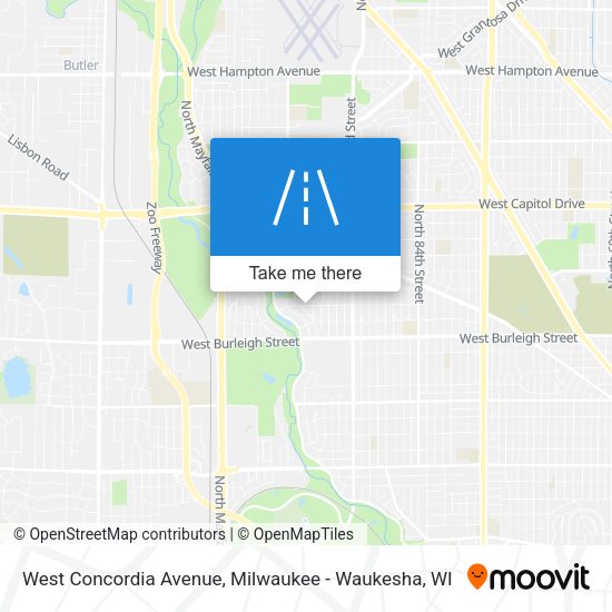 Mapa de West Concordia Avenue